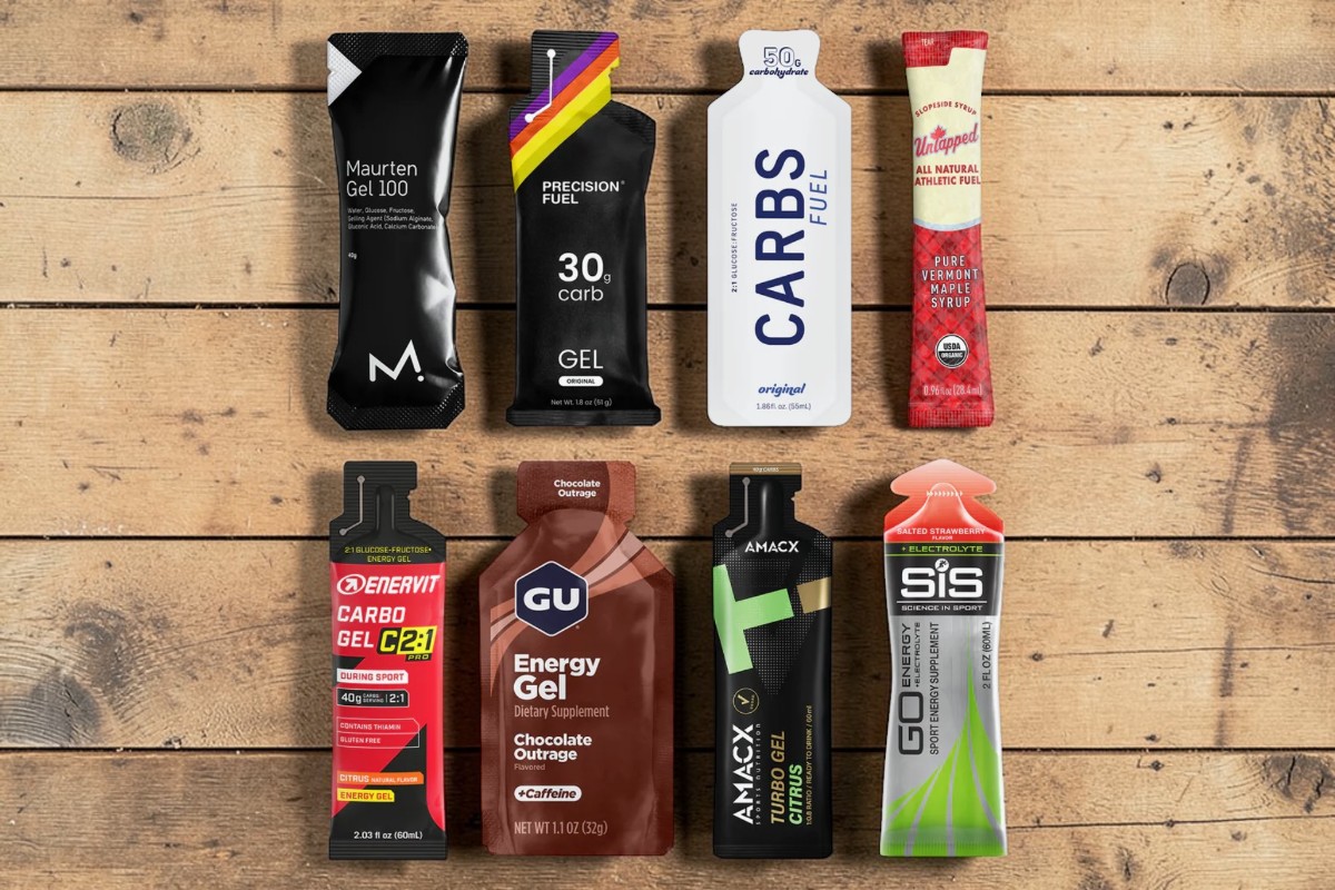 assortment of fitness gels